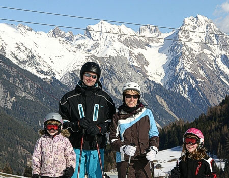 skiurlaub familienurlaub unterkunft st anton zimmer ferienwohnungen